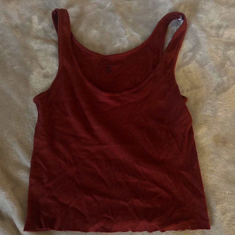Brandy Melville Burgundy Tank Top